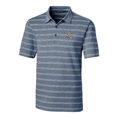 Scranton/Wilkes-Barre RailRiders Cutter & Buck Forge Polo Heather Stripe