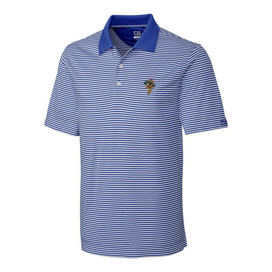 Cutter & Buck Stripe Polo - Royal