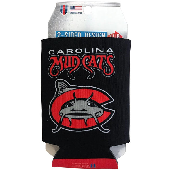 Carolina Mudcats 2-Sided State Can Cooler