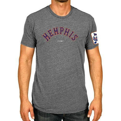 Memphis Redbirds Memphis Blues Music Note Tee