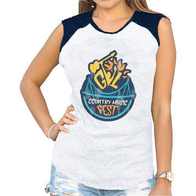 Greenville Drive Retro Brand CMF Ladies Tank Top