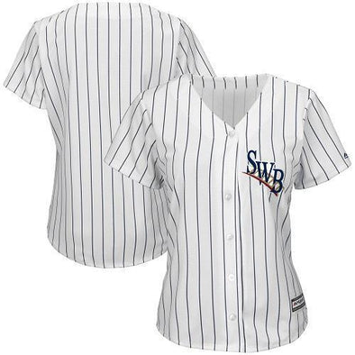 Scranton/Wilkes-Barre RailRiders Majestic Women's Home Jersey