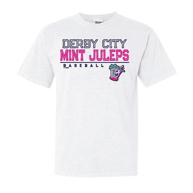 Louisville Bats Men's Mint Julep White Opposition Tee