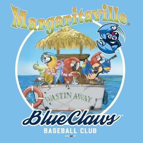 Lakewood BlueClaws Margaritaville Tee