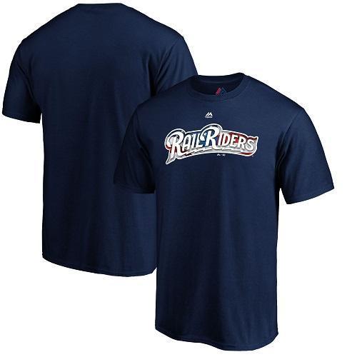 Scranton/Wilkes-Barre RailRiders Majestic Men's Patriotic T-Shirt