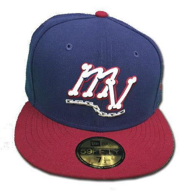 Mahoning Valley Scrappers MV Fitted Hat New Era