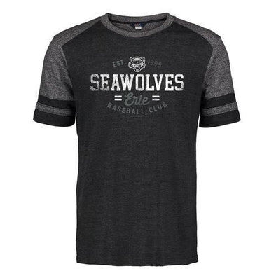 Erie SeaWolves MV Dustin Striped Tee