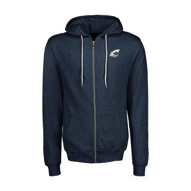 Columbus Clippers MV Sport Retro Heathered Full ZIp