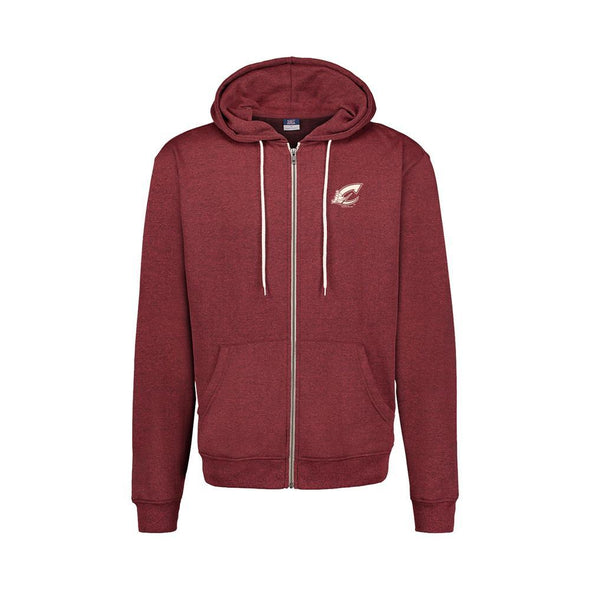 Columbus Clippers MV Sport Retro Heathered Full ZIp
