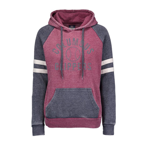Columbus Clippers MV Sport Women's Angel Fleece Willow Pullover