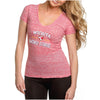 WOMENS SS CHANTUNG SCOOP TEE