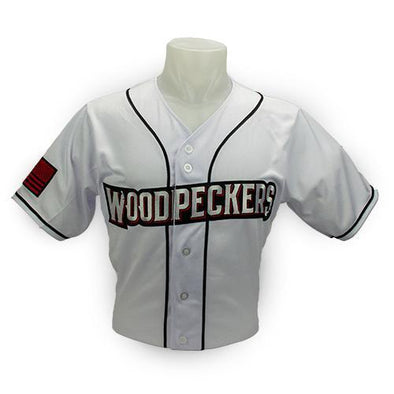 Fayetteville Woodpeckers Men's Home Replica Jersey White