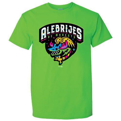 Modesto Nuts Modesto Nuts COPA Primary Tee - Neon