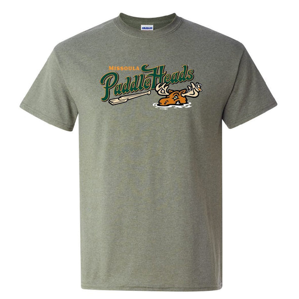 Missoula PaddleHeads Primary Logo Adult T-shirt
