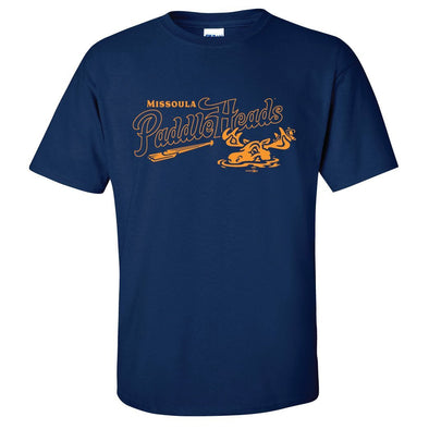 Missoula PaddleHeads Primary Logo One Color T-shirt
