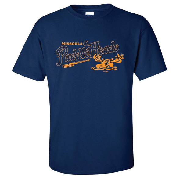 Missoula PaddleHeads Primary Logo One Color T-shirt