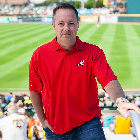 Portland Mavericks Hometown Collection"M" Polo