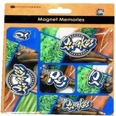 Rancho Cucamonga Quakes Magnet Set (5 total)