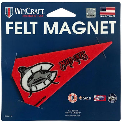 Carolina Mudcats Mini Pennant Magnet