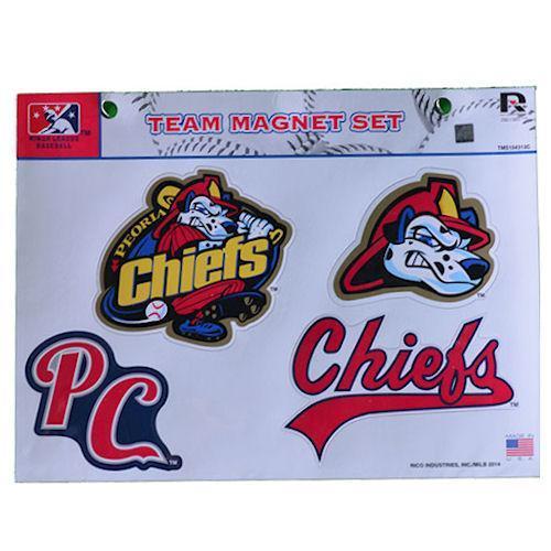 Peoria Chiefs Magnet Set