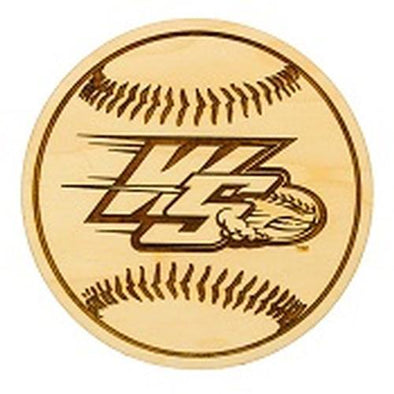 Winston-Salem Dash Coasters (Maple wood) w/Dash logo