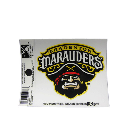 Bradenton Marauders Static Decal