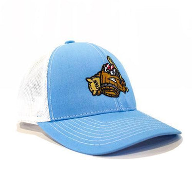 Louisville Bats Light Blue Mashers Trucker Cap