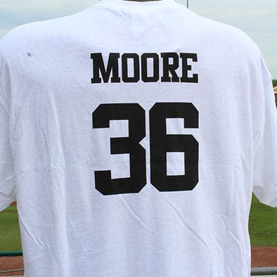 Bowling Green Hot Rods Moore HOF Shirt #36