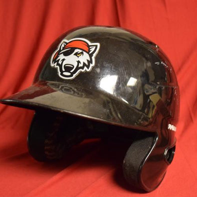 Erie SeaWolves 2017 Jeff McVaney Game Used Helmet