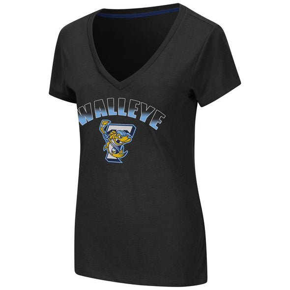 Toledo Walleye Ladies Meditation V-Neck T-shirt