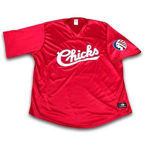 Memphis Redbirds Chicks Retro Red Jersey