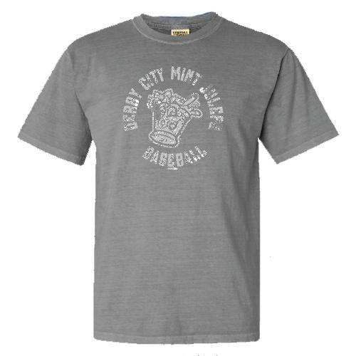 Louisville Bats Men's Mint Julep Grey Exerciser Tee