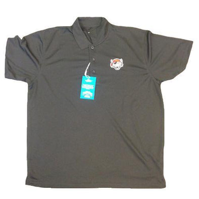 Erie SeaWolves Men's Charcoal Polo