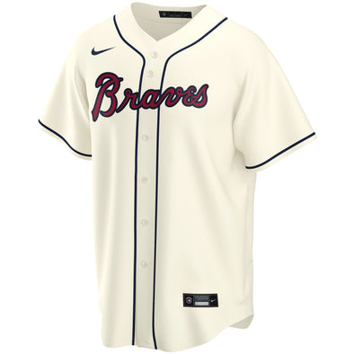 Atlanta Braves Nike Replica Alternate Ivory Jersey