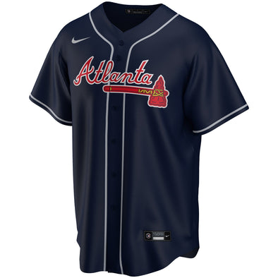 Atlanta Braves Nike Alternate Navy Jersey