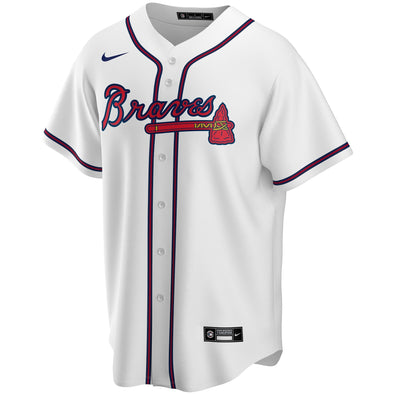 White Nike Braves Home Jersey