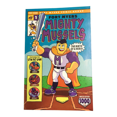 Limited Edition Mighty Mussels Comic Book