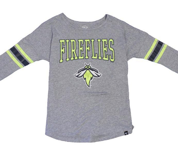 Columbia Fireflies Women's Heather Grey Courtside Tee