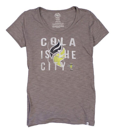 Columbia Fireflies Women's Grey Cola Scrum Tee