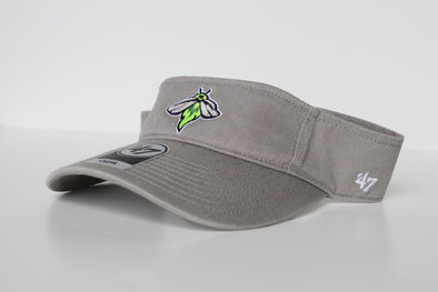 Columbia Fireflies Adult Light Grey Clean Up Visor