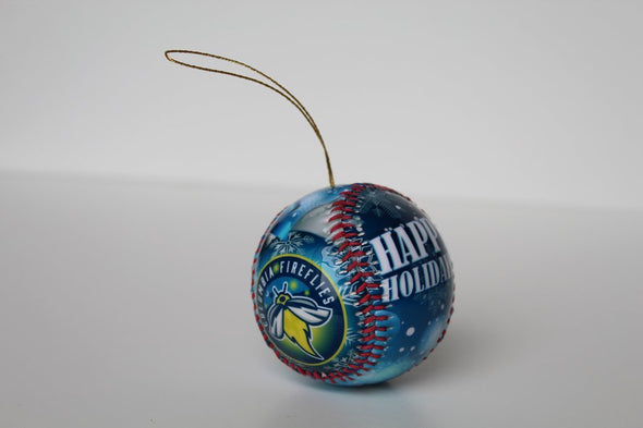 Columbia Fireflies Blue Baseball Ornament