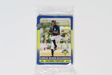 Columbia Fireflies 2019 Fireflies Team Card Set