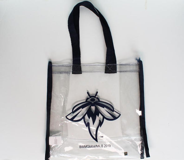 Columbia Fireflies Clear Stadium Bag