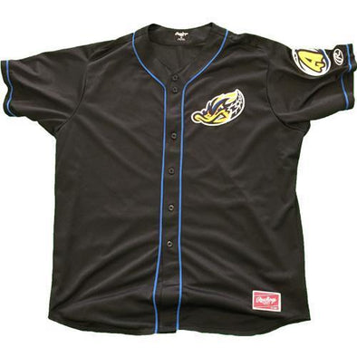 Authentic Akron RubberDucks Rawlings BP Jersey