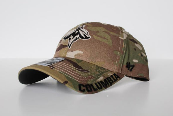 Columbia Fireflies Adult Army Camo MVP Cap