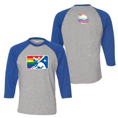 Tri-City ValleyCats MiLB Pride Raglan