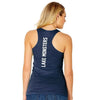 Vermont Lake Monsters Ladies Navy Racer Back Tank Top