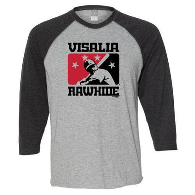 Visalia Rawhide Youth Raglan Tee
