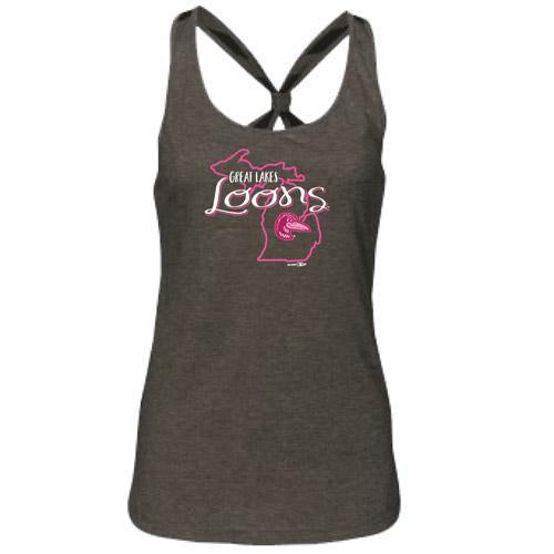 Great Lakes Loons Michigan Tank - Lady's