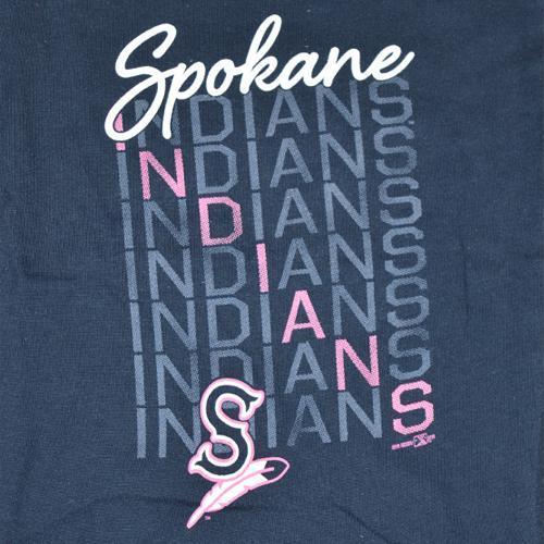 Spokane Indians Midnight Navy Girls Tee